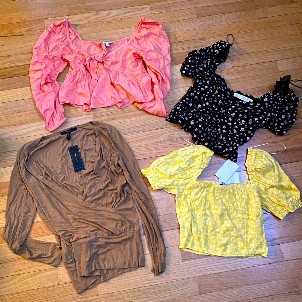 NWT Bundle of Nordstrom Rack casual summery tops/blouses